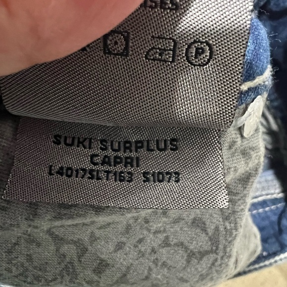 Women’s‎ silver Jean capris suki surplus 27 - Picture 6 of 7